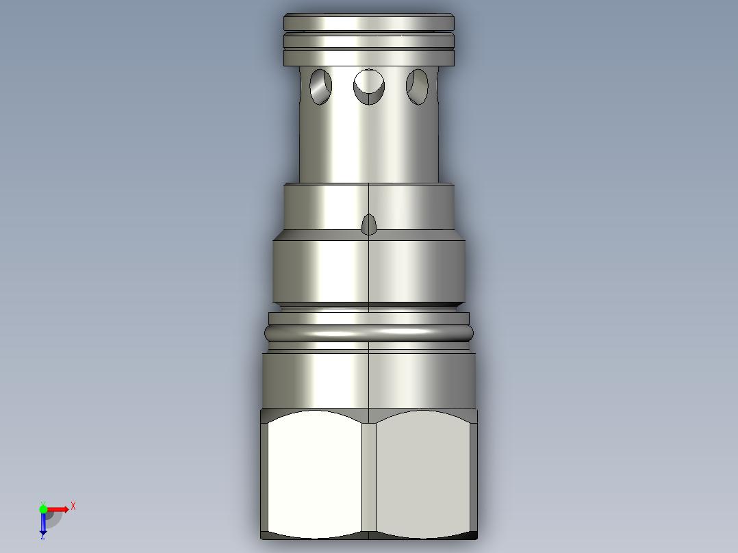 插装阀-DFCA8DN俯视图