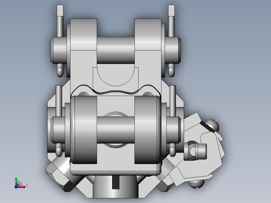 常用机械结构 (374)俯视图