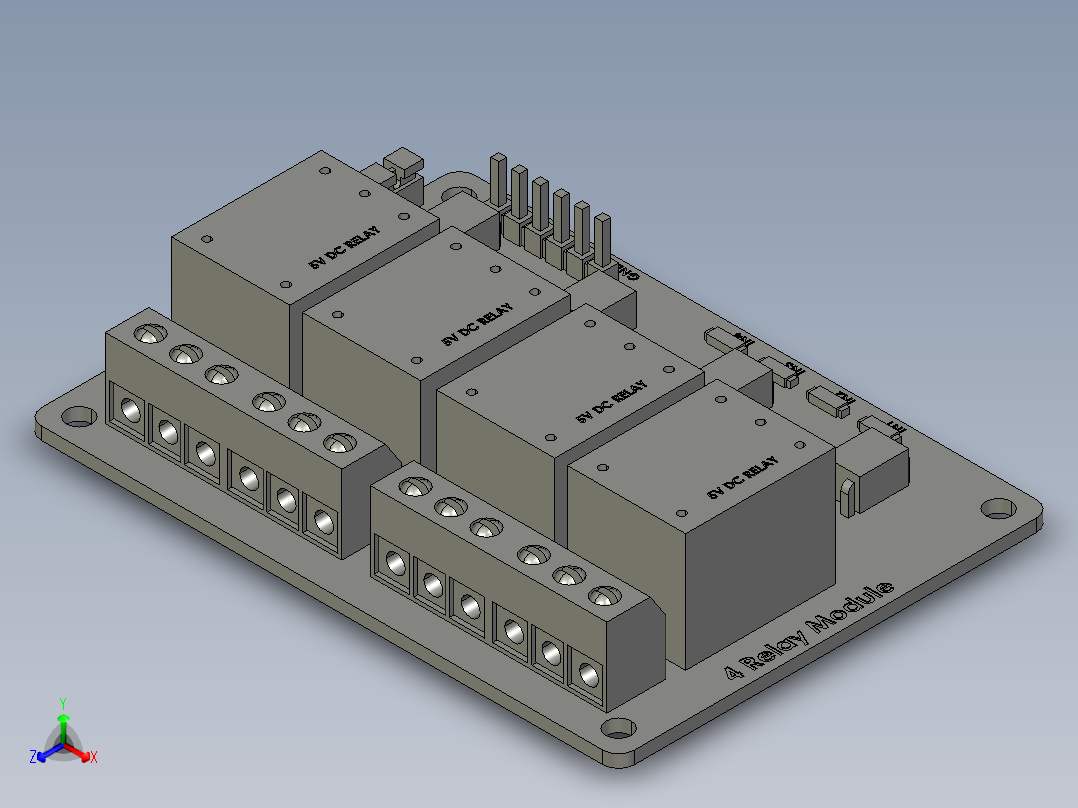继电器1 (12)正等轴测图