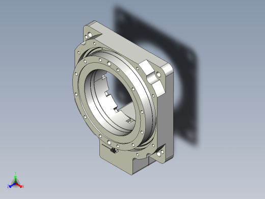 中空旋转平台KTN450-10K(配伺服)