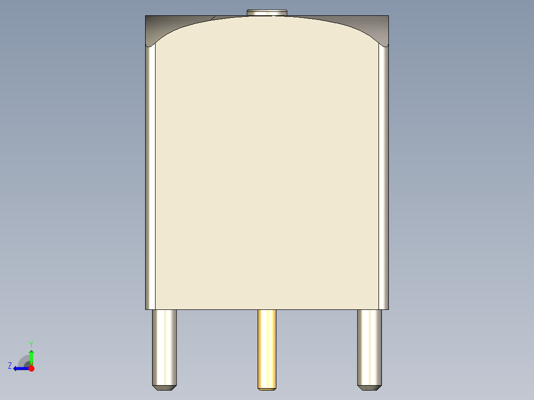 Rosenberger4GHz4千兆赫直角电路板同轴连接器(PN51K201-400N5)右视图