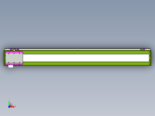 威洛博LC系列3d模型模组LC14S1Y-S1150前视缩略图