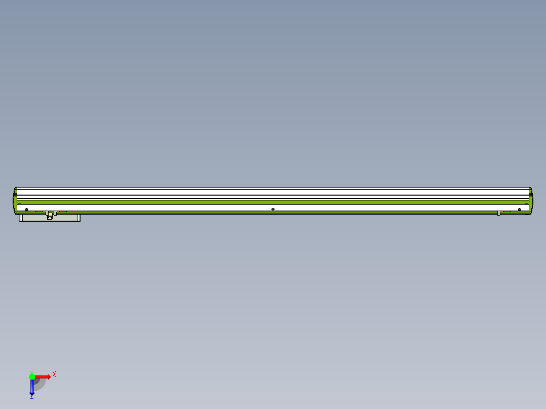 威洛博LC系列3d模型模组LC14S1Y-S1150俯视图