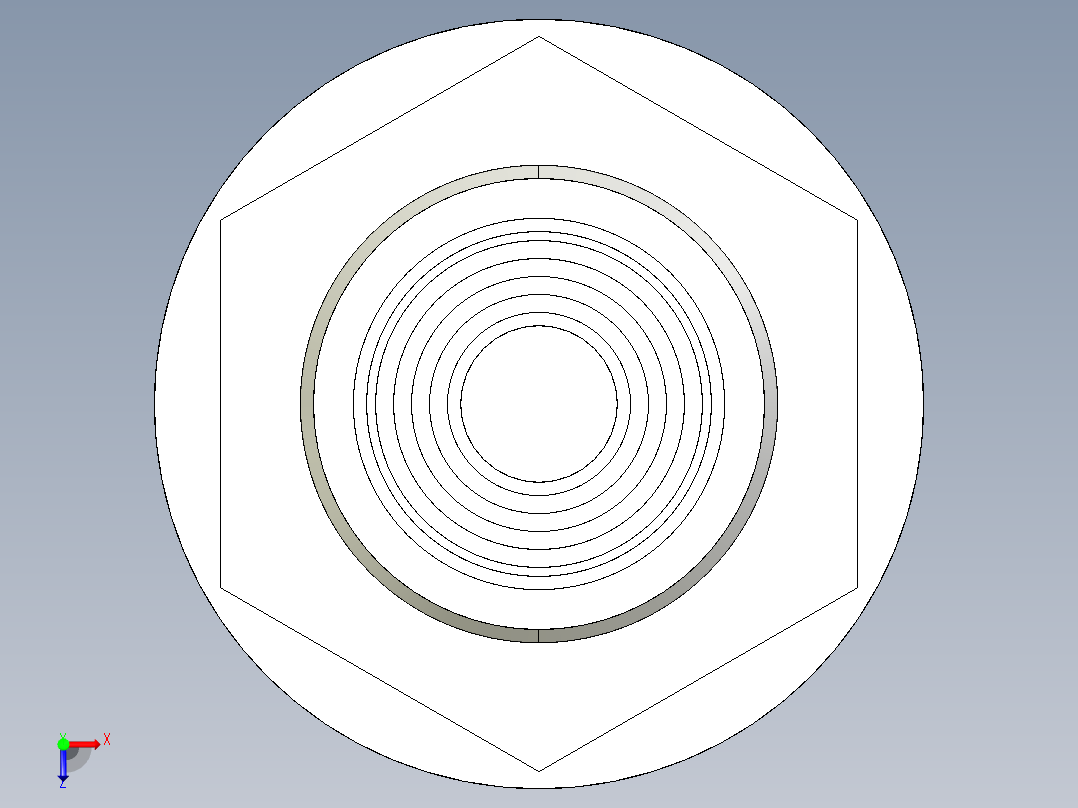基恩士EV-118U_kc图纸模型俯视图