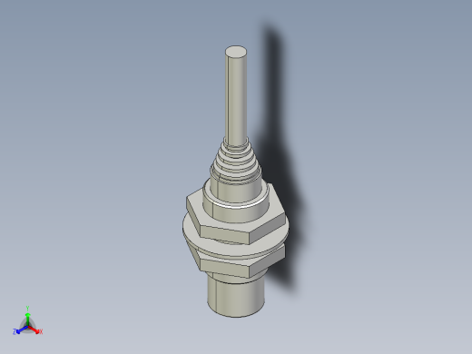 基恩士EV-118U_kc图纸模型正等轴测缩略图