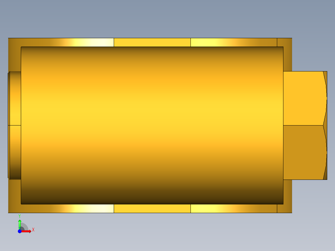 倒齿式工业管接头Stainless Steel Worm Drive Clamp 97HC-8前视图