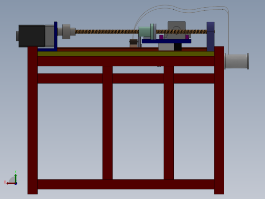 FDM双喷头打印机三维后视缩略图