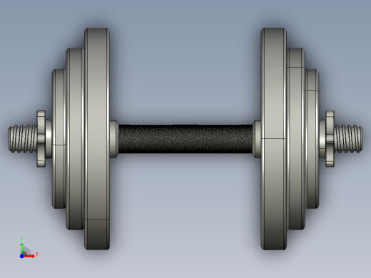 哑铃前视缩略图