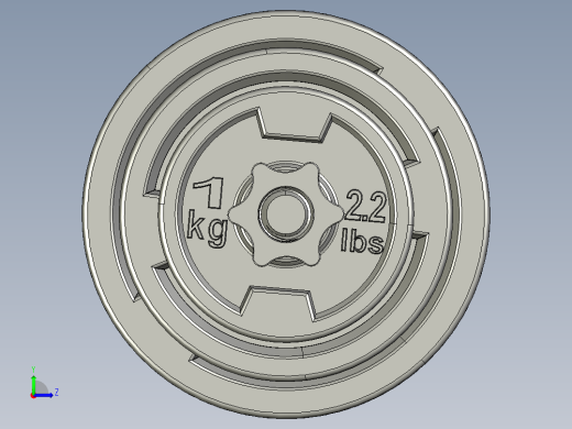 哑铃左视缩略图