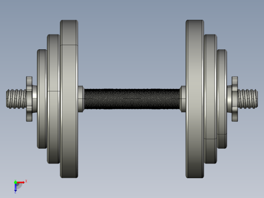 哑铃俯视缩略图