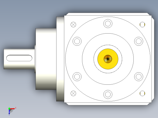 换向器PW170垂直输出-1 35-114.3-200-M12.stp俯视缩略图