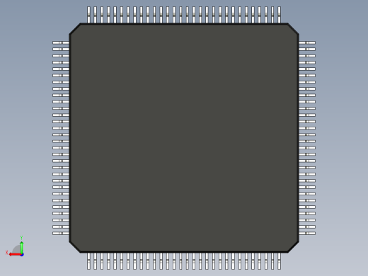 元器件3D封装TQFP120_FPT-120P-M17195后视缩略图