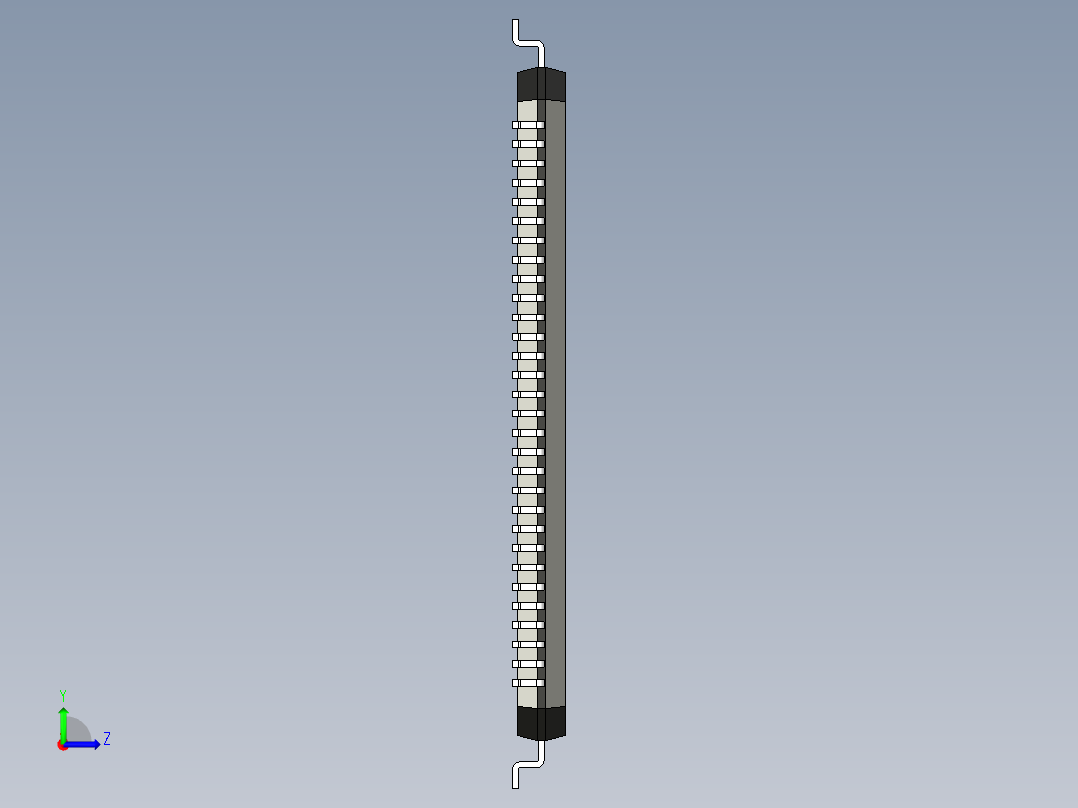 元器件3D封装TQFP120_FPT-120P-M17195左视图