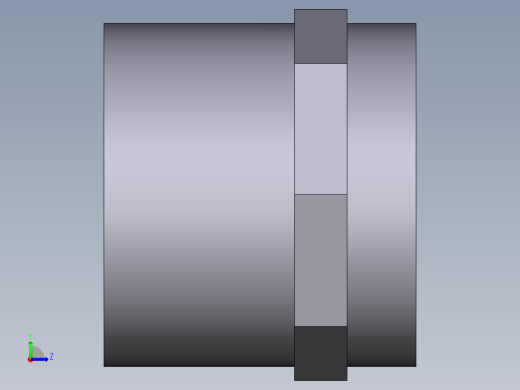 8DIFV(B) 用溶剂焊接插座DF双适配器，溶剂焊接插口DM和BSP螺纹母端R左视缩略图