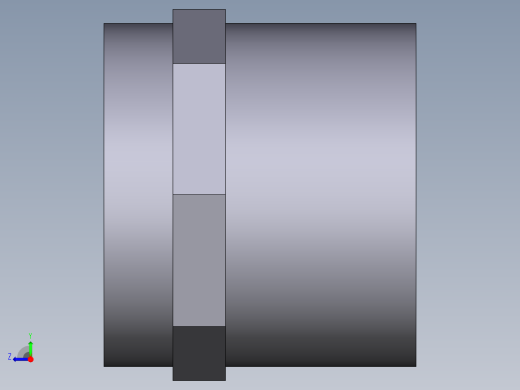 8DIFV(B) 用溶剂焊接插座DF双适配器，溶剂焊接插口DM和BSP螺纹母端R右视缩略图