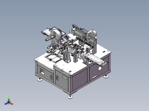 自动贴侧面提拉胶纸机sw18正等轴测缩略图