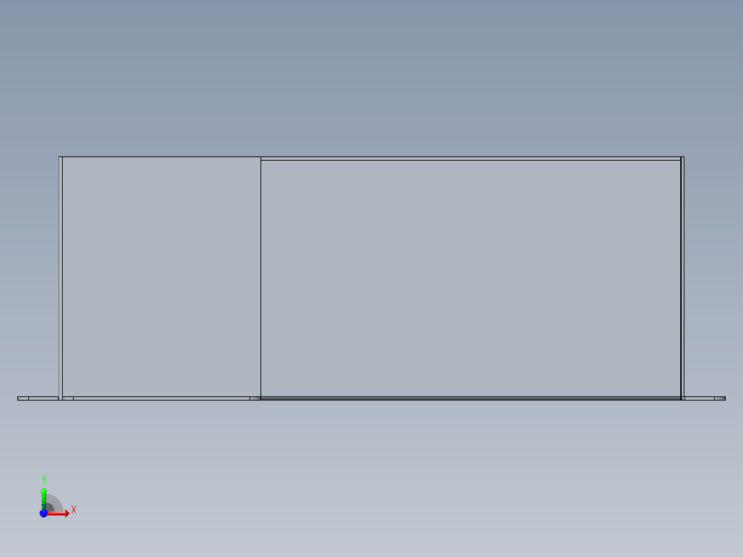 2023.02月-新能源插件组装机母头（sw20可编辑+工程图）前视图