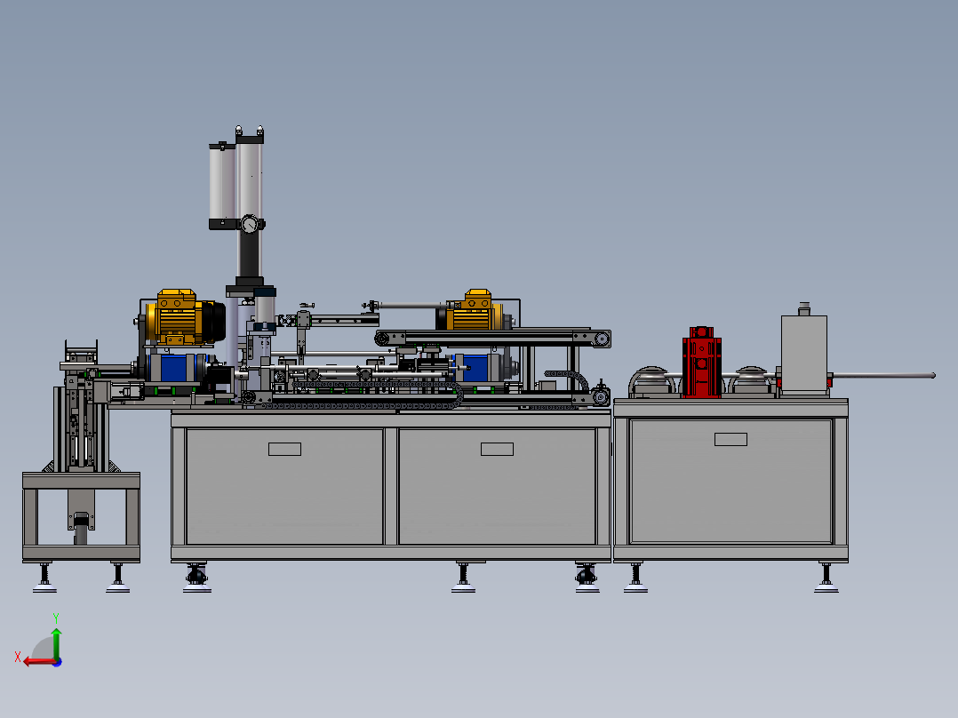 2023.02月-帐篷铝座弯管设备（sw20可编辑+工程图）后视图