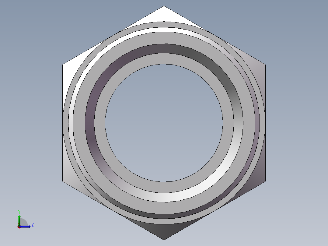 英制锥管螺纹直接头、1DT-52-24SP左视图