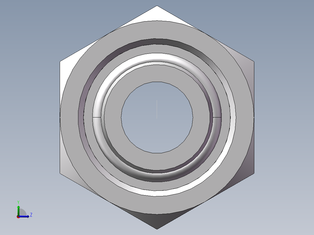 直通同径度接头、2C-22左视图