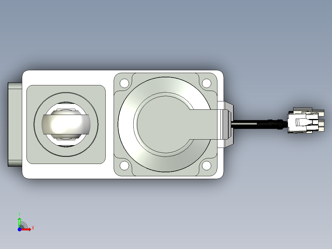 伺服电缸-220488前视图