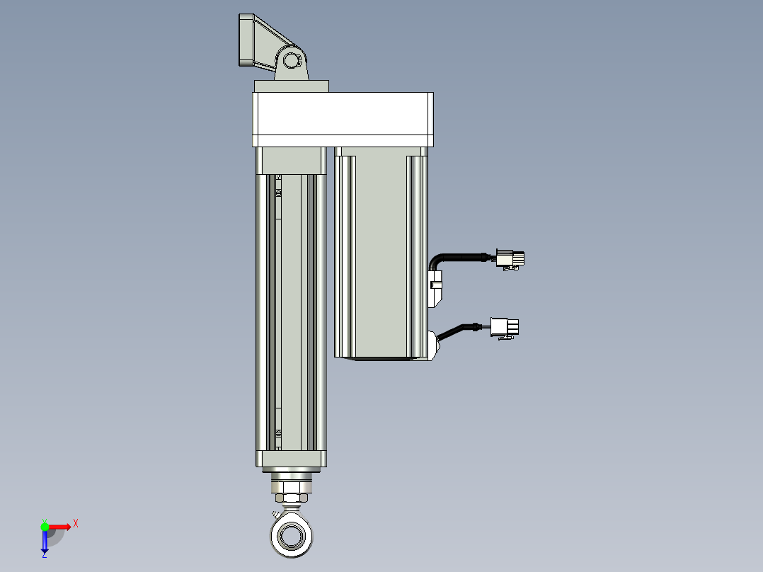 伺服电缸-220488俯视图