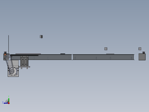 托盘线体右视缩略图