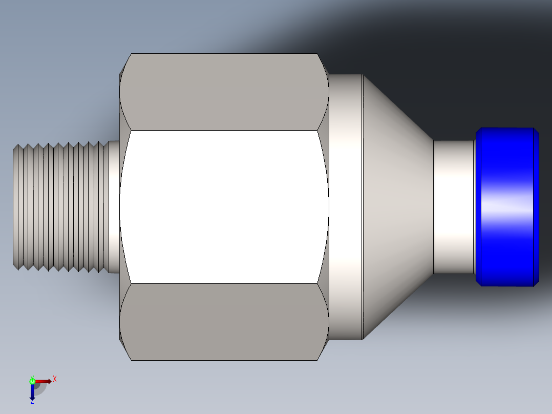 气动快速管接头PC04-M5[PC04-M5]俯视图