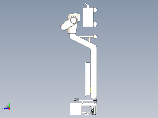 YS-620 机床铁屑自动输送排屑机右视缩略图
