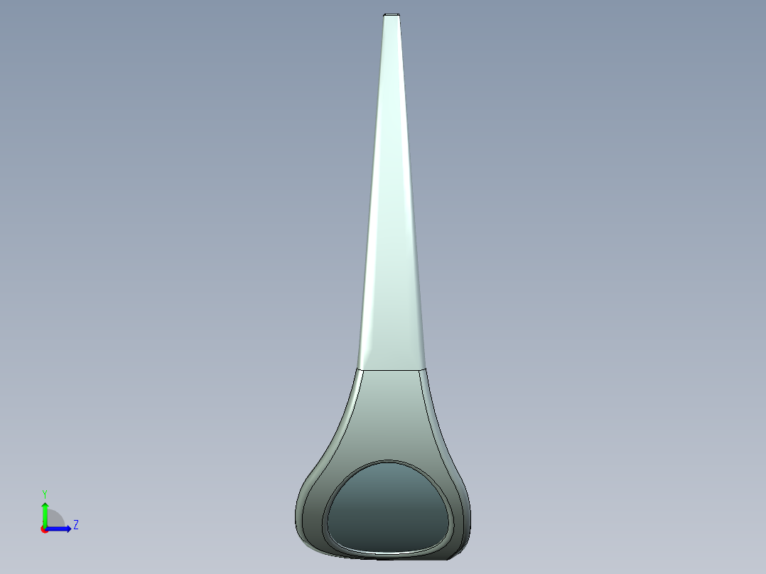 A3004229-柔韧性眼镜框左视图