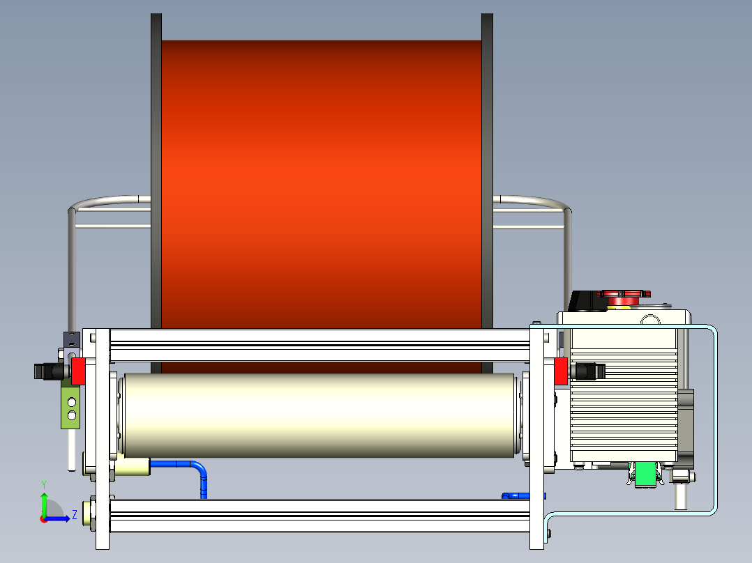 B2004264-布线供料机左视图
