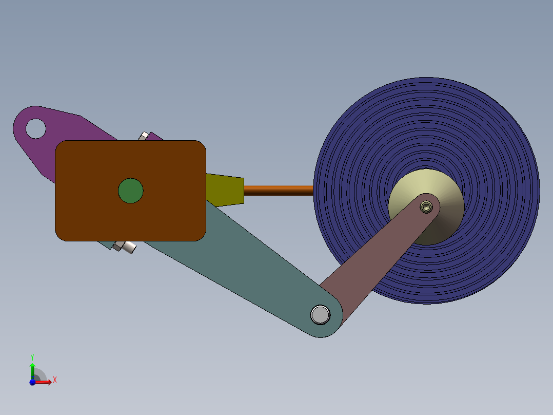 城堡打印机前视图