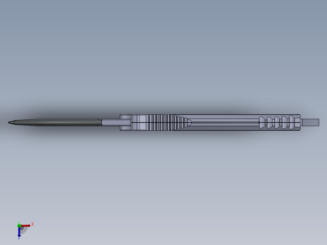 爪子刀、刀(6)俯视图