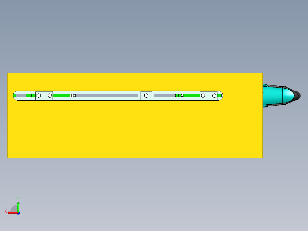 B2004503-钻孔驱动的木工车床后视图