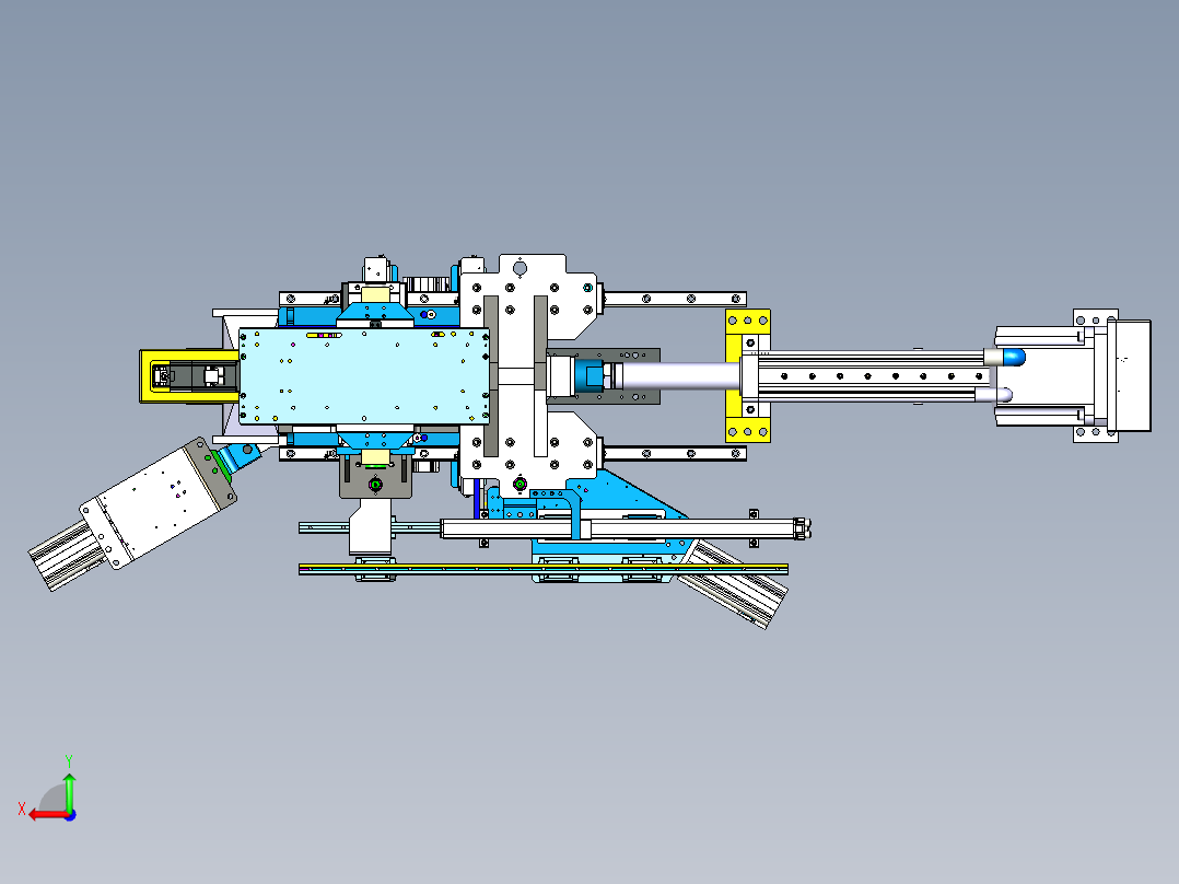PCB 板自动转运定位设备 PAT-47后视图