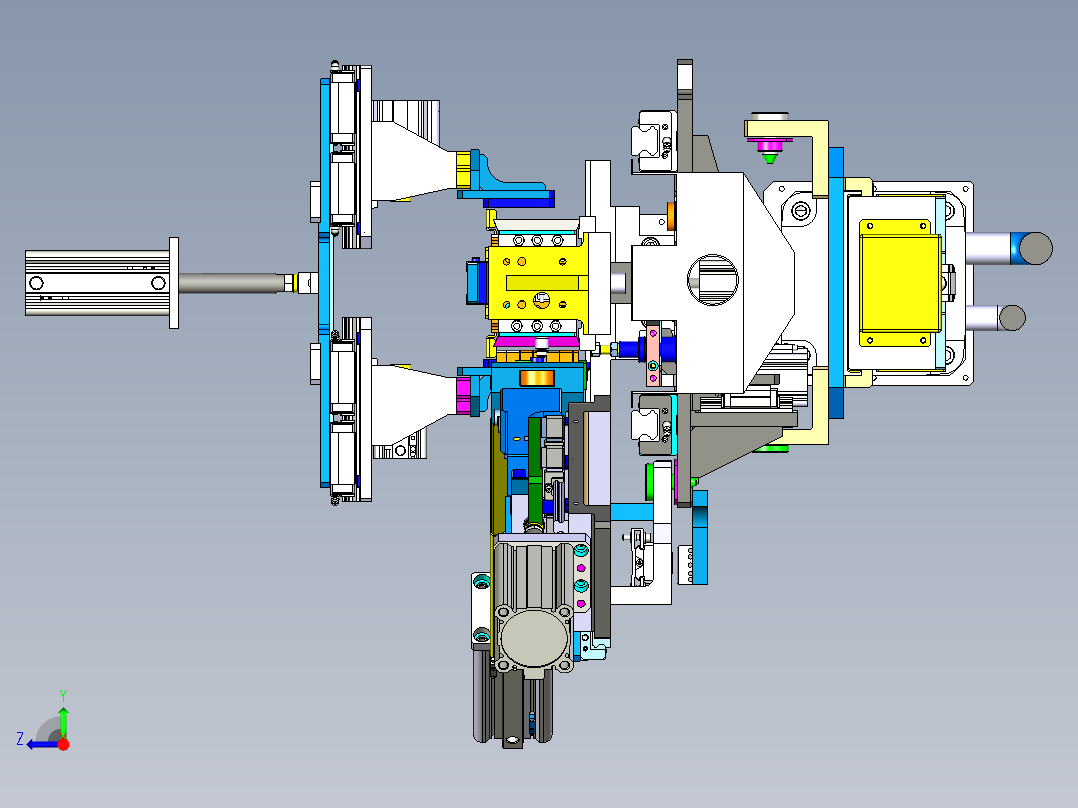 PCB 板自动转运定位设备 PAT-47右视图