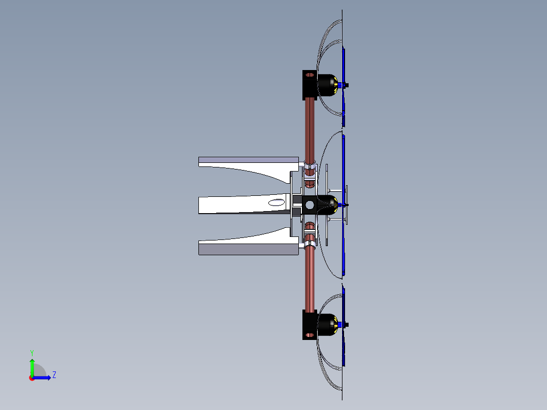 RJ36无人机 Catia左视图