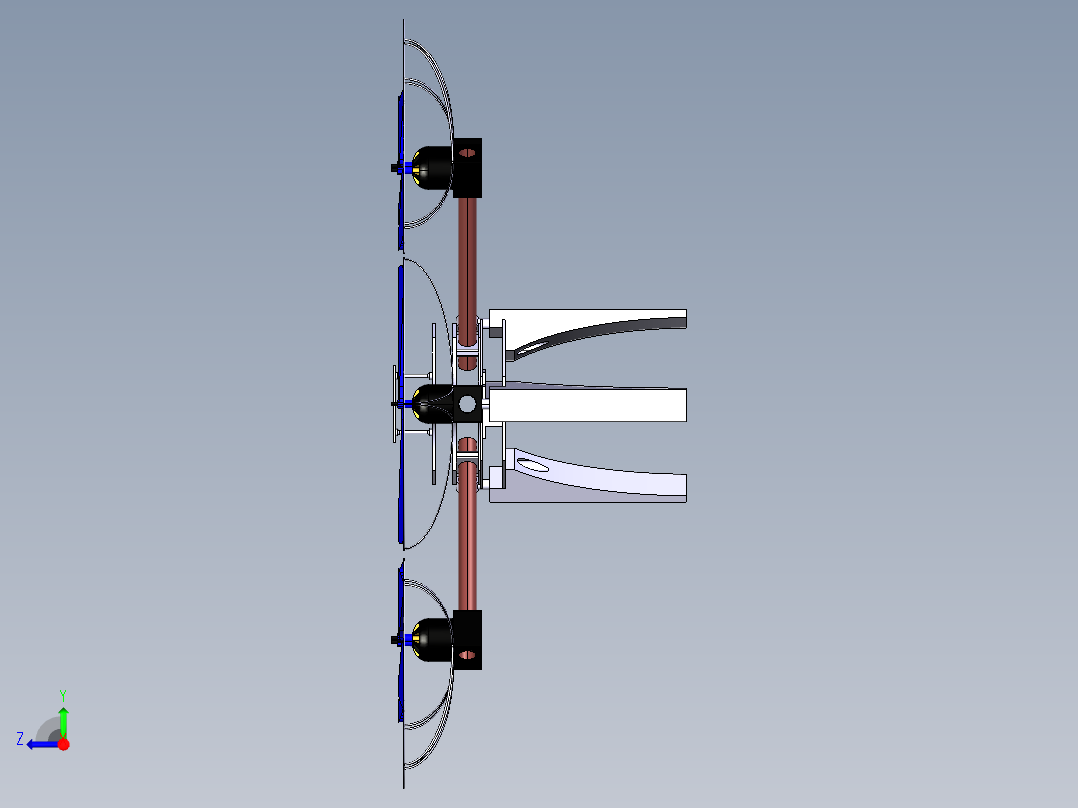 RJ36无人机 Catia右视图