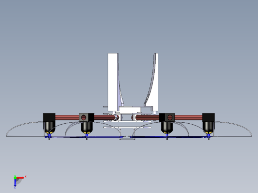 RJ36无人机 Catia俯视缩略图