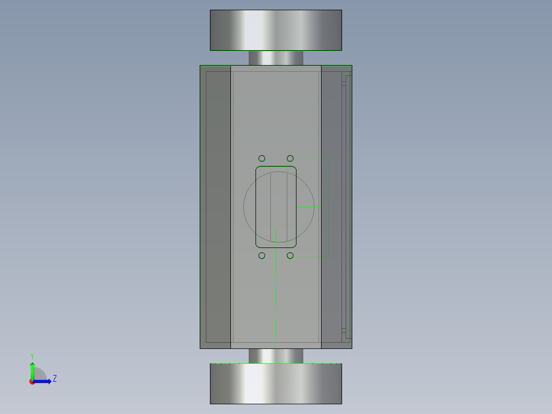 全部零件左视图