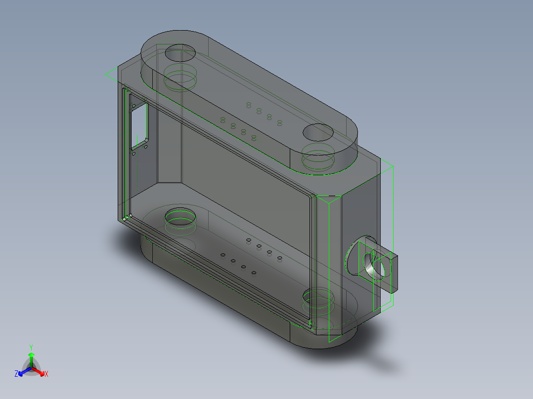 全部零件正等轴测图