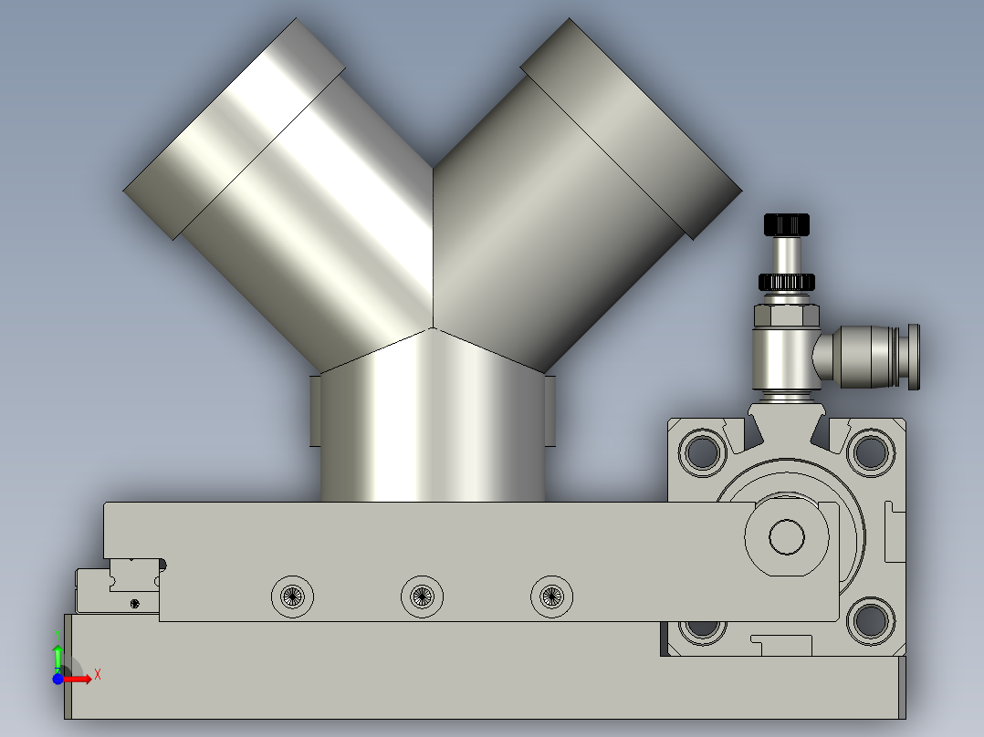 f01ae00021-d40100风口换向前视图
