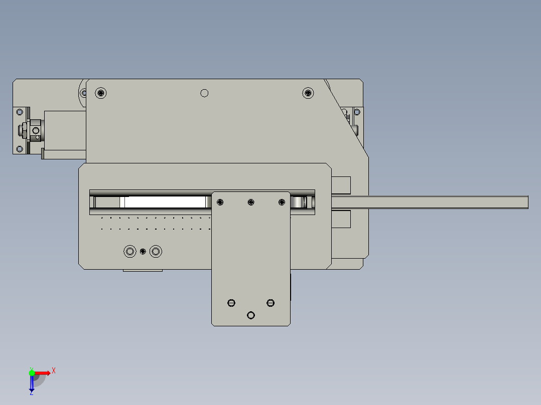 DM32A11-05-00膜推进组件俯视图