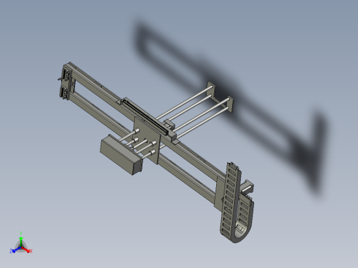 视觉及隔板吸附支架