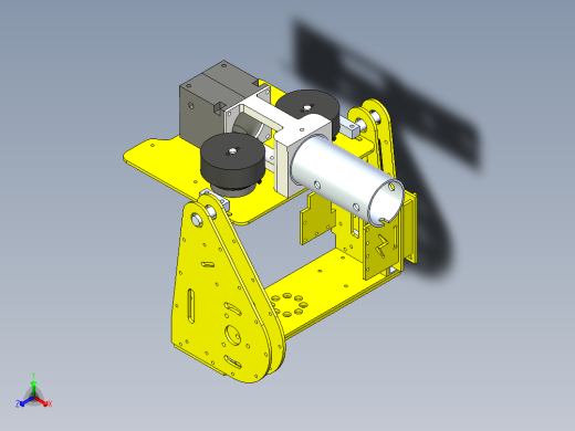 发射炮云台设计