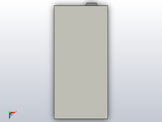 NPS1-2～3净化稳压电源三维模型202012俯视缩略图