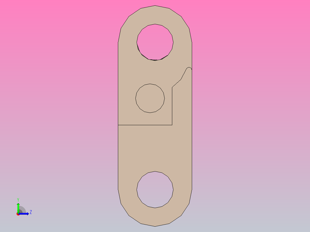 YS300-4-W914.4-C1 YS300-4网带链左视图