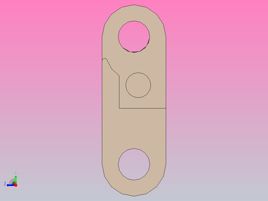 YS300-4-W914.4-C1 YS300-4网带链右视图