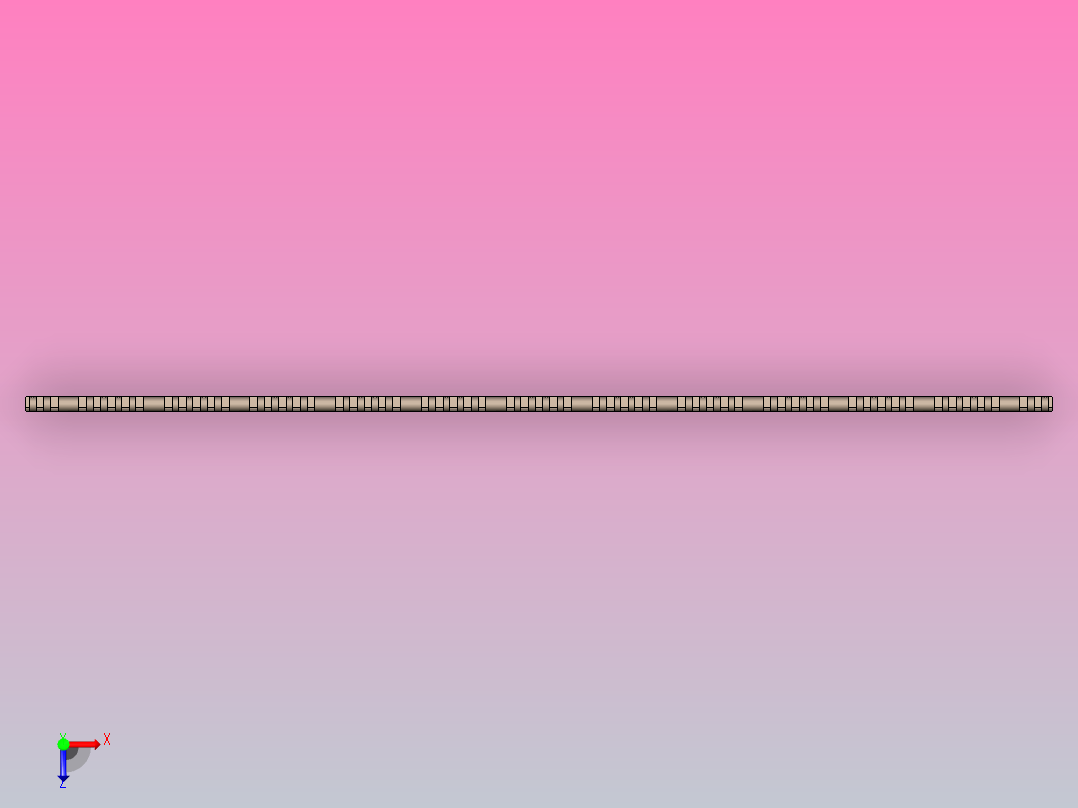 YS300-4-W914.4-C1 YS300-4网带链俯视图