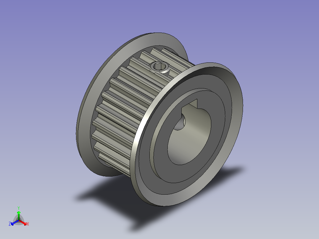 HTPA25S3M100-A-N11正等轴测图